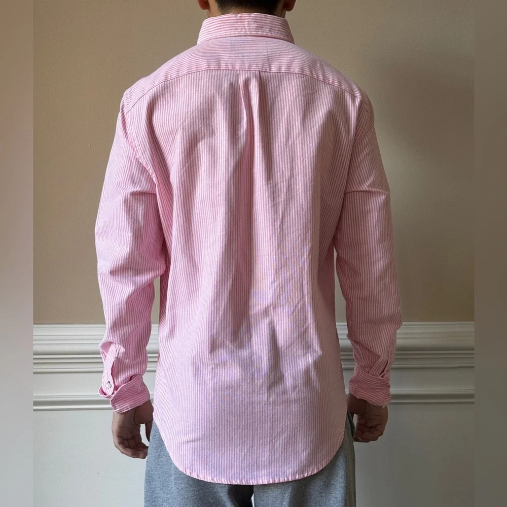 American Eagle Pink Button Down Shirt - Picture 2 of 3